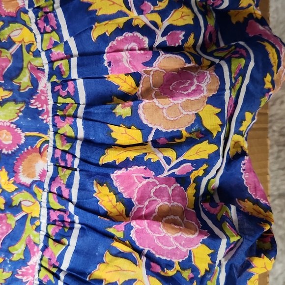 NWT Cleobella Hilo Kaftan Dress /Tahiti Block Print / Size Medium - Picture 9 of 12